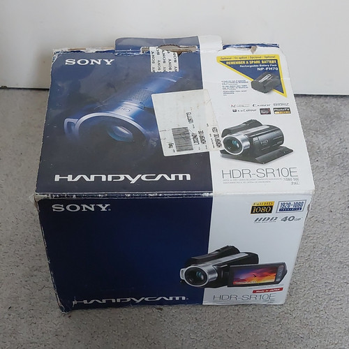 Sony handycam hdr - hdr-sr10e, hd