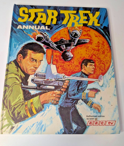 Vintage star trek annual - star, 1970