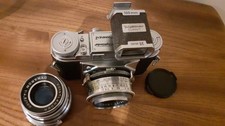 Voigtlander Prominent 35mm camera with 100mm and 35mm lenses