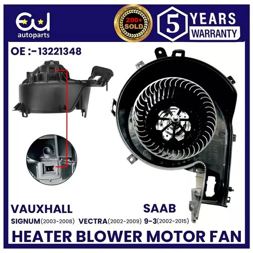 Heater blower motor fan - heater,