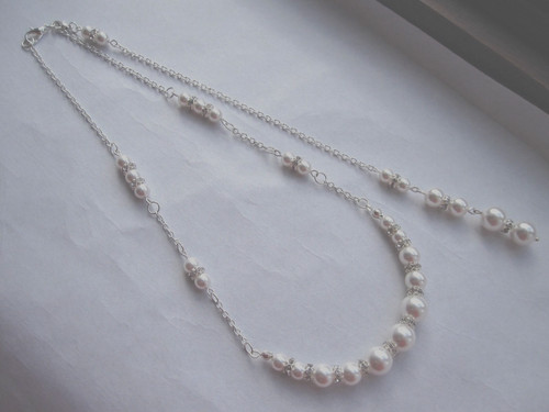 Inches necklace with - 17.5, a