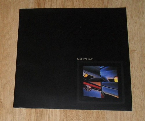 Cadillac seville sts brochure - sts,