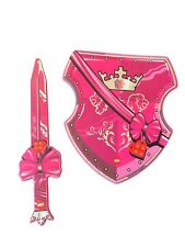 Lego Pink Foam Cosplay Shield and Sword Toy From Legoland