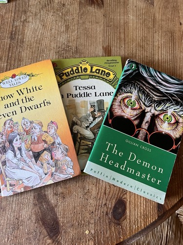 Three vintage books - books, one
