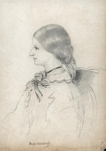 Portrait miss adderly - of,