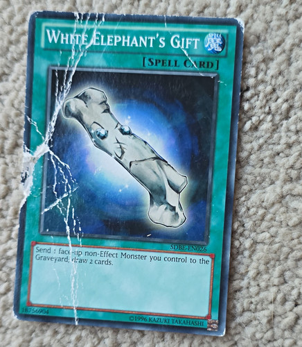 Konami tcg white - konami, yu-gi-oh!