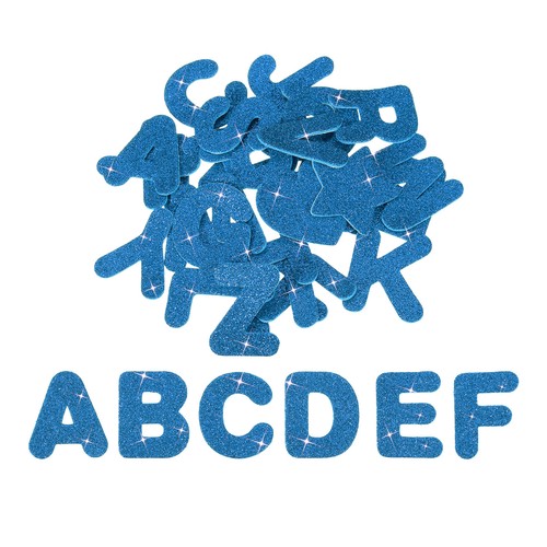 Alphabet foam stickers 104pcs - alphabet,