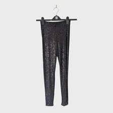H&M Black Sequin Glitter