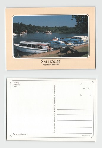 Postcard salhouse broad - salhouse,