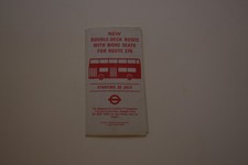 London Transport Timetable -