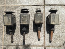 [set of 4] Antique Coach Lamps
