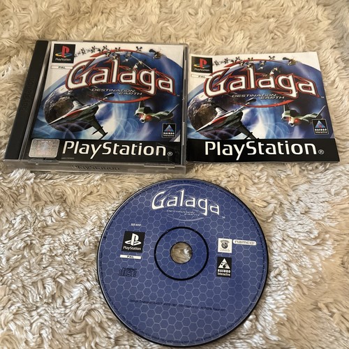 Galaga destination earth - galaga, ps1
