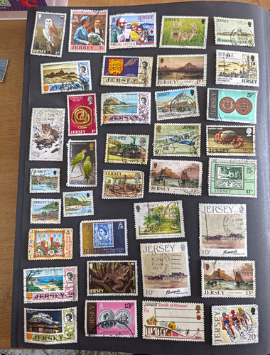 Jersey used stamps - jersey,
