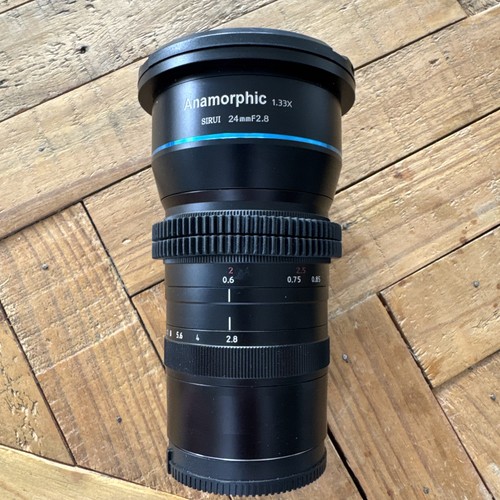 Sirui 24mm anamorphic - sirui, f2.8