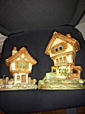 2 MIX PENDELFIN POTTERY RABBIT CASTLE TAVERN INN PUBLIC HOUSE ENGLISH STONEWARE