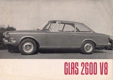 Glas 2600 V8 Coupe 1966 German