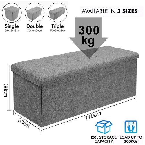 Extra large ottoman storage - large,