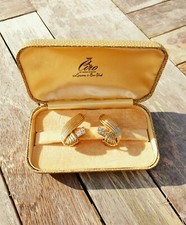 Ciro of Bond Street Magnificent 1950's winged earrings in original box - Lovely!