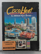 Cisco Heat: All American Police Car Race - Commodore 64 game