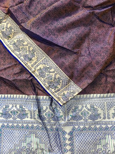 100 pure silk sari vintage - pure,
