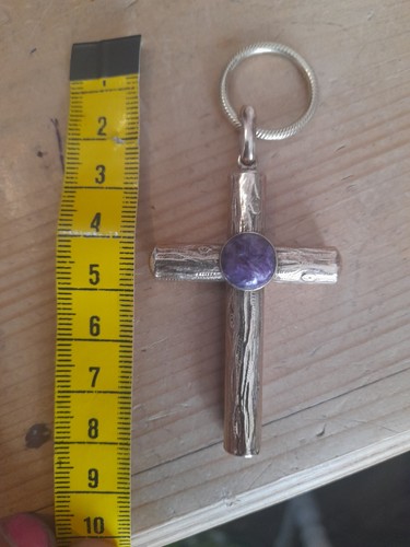 Antique large 9ct gold - , cross