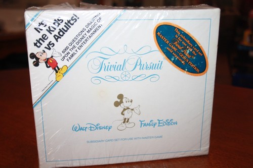 Trivial pursuit walt disney - pursuit,