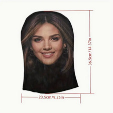 One Size 3D Female Full Face Mask For Sissy Dress-up