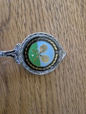 vintage wimbledon tennis club silver plated  spoon
