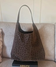 Subtle Leopard Print Hobo