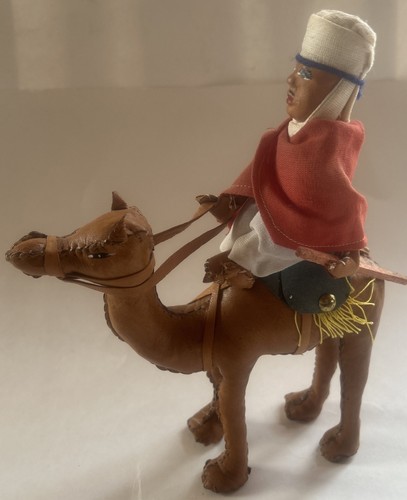 Vtg genuine leather camel - vtg,