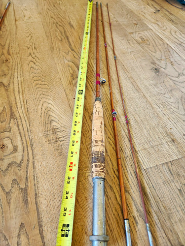 Vintage bamboo fly rod - bamboo,