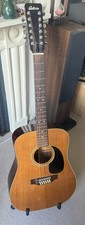 Antoria Folk 12 String 70s Dreadnought Acoustic Guitar