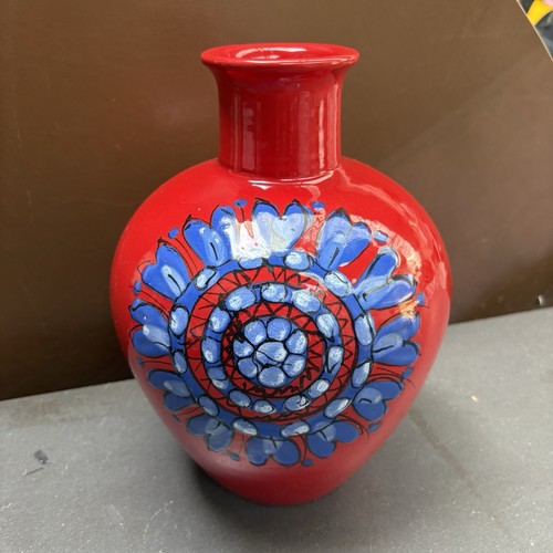 Vintage bitossi red ceramic - red,