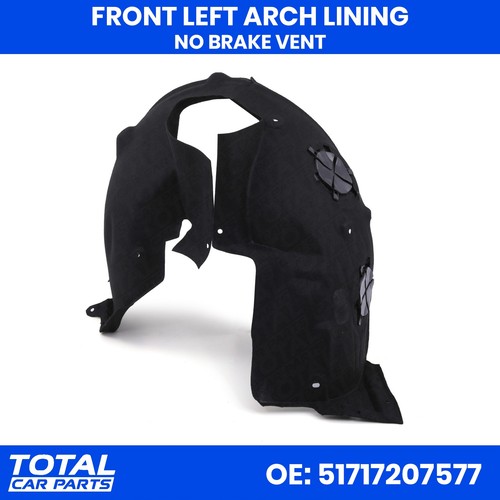 Front left wheel arch liner - wheel,