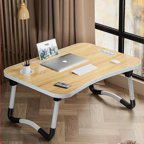 Foldable laptop table bed - foldable, tray