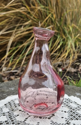 Ikea pink glass bud - pink,