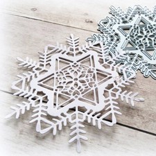 Christmas Big Snowflake  Metal