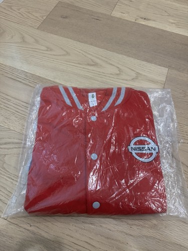 Nissan varsity jacket - jacket, red