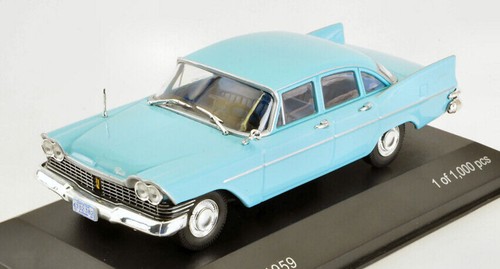 Plymouth savoy 1959 light blue - light,
