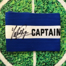 Katie Chapman Of England, Charlton, Fulham, Chelsea Signed Captains Armband wCOA