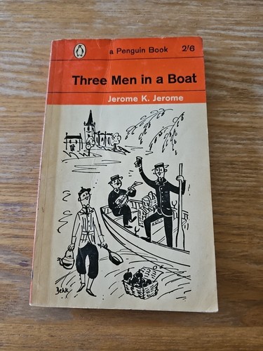 Three men boat by jerome - a,