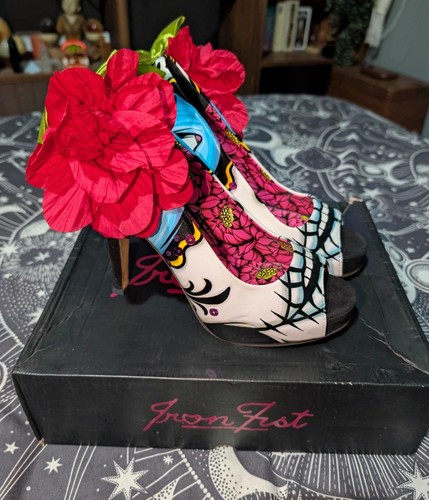 Iron fist women peep toe - iron,