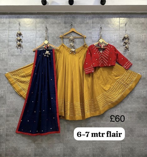 Women multi lengha choli - multi,
