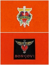Bon Jovi Patch Pair Sew / Iron