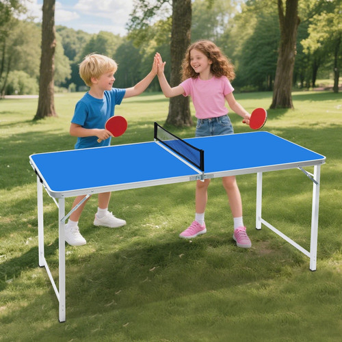 Foldable ping pong table with - table,