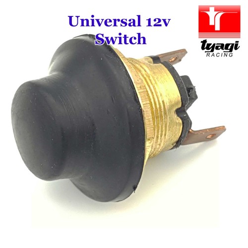 Button brass starter push - brass,