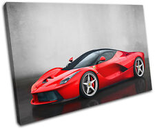 La Ferrari Exotic Supercar Cars SINGLE CANVAS WALL ART Picture Print