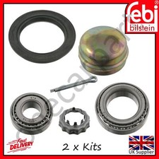 2 Rear Wheel Bearing Kits Febi