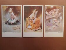 BONZO POSTCARDS By G.E.Studdy Set Of Three Original 1920s G.A.& Co Seri 815