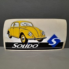 VW Volkswagen Beetle Sticker Solido Model Car Retro Sticker Rare Vintage Vdub